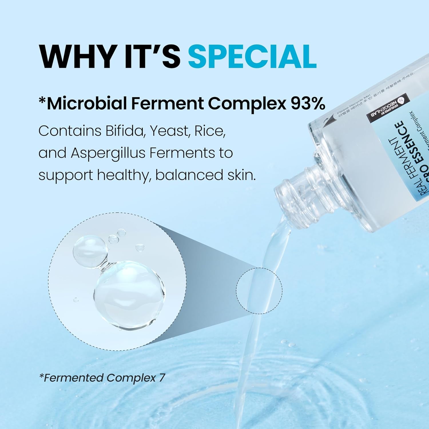 NEOGEN DERMALOGY Real Ferment Micro Essence 5.07 Fl Oz (150Ml) - 93% Naturally Fermented Facial Essence, Instantly Hydrates and Delivers Healthy Supple Skin - Korean Skin Care